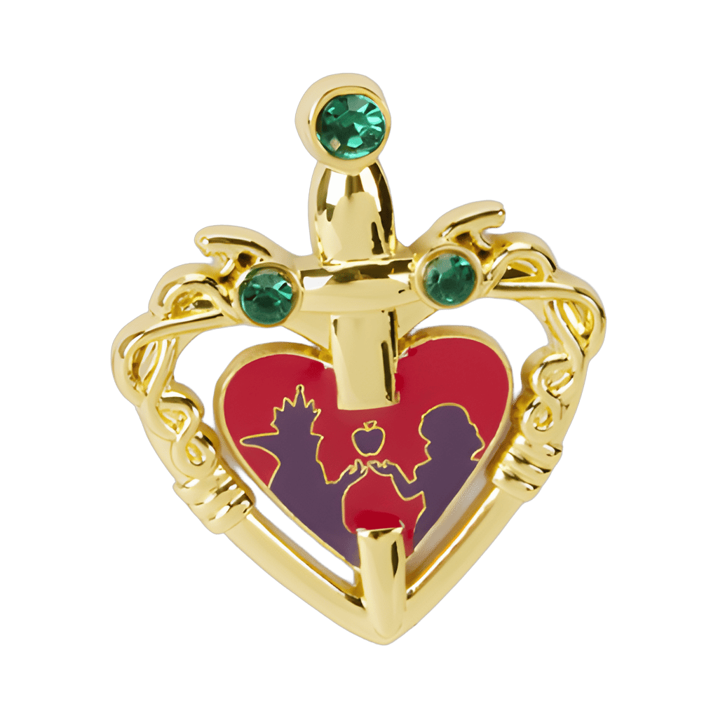 Evil Queen & Snow White Heart Disney pin