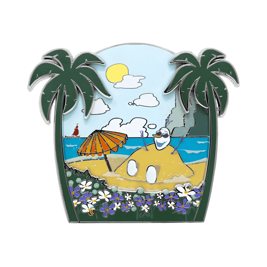 Olaf in Summer Disney pin