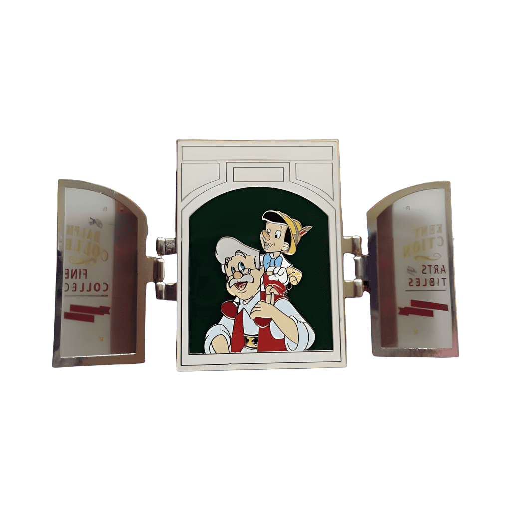 Ralph Kent Collection Fine Arts Collectibles - Pinocchio & Geppetto Disney pin