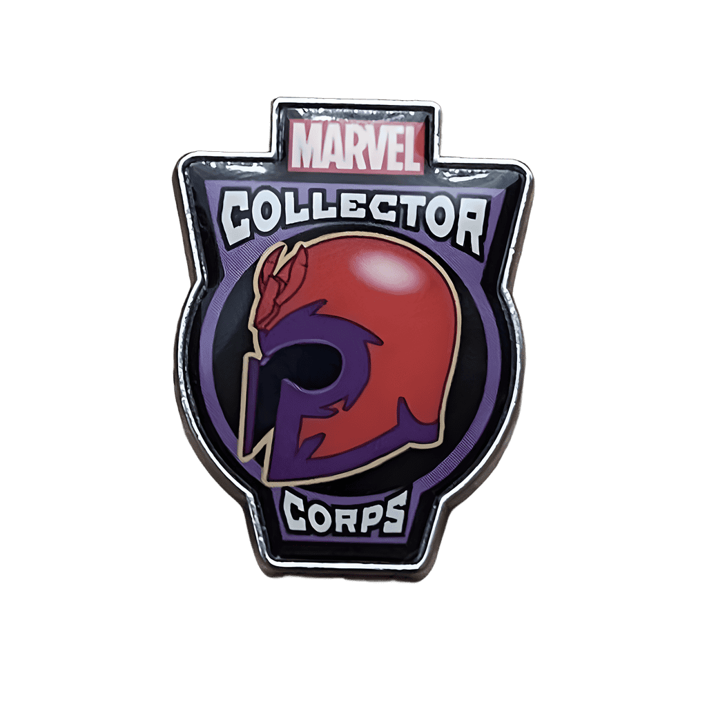Magneto helmet Disney pin