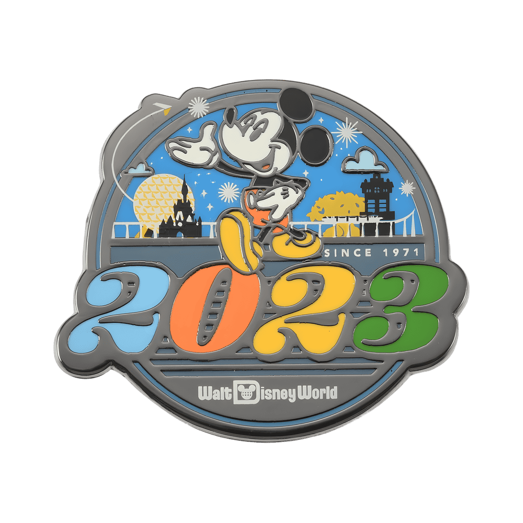 Mickey Mouse and Walt Disney World Park Icons Disney pin