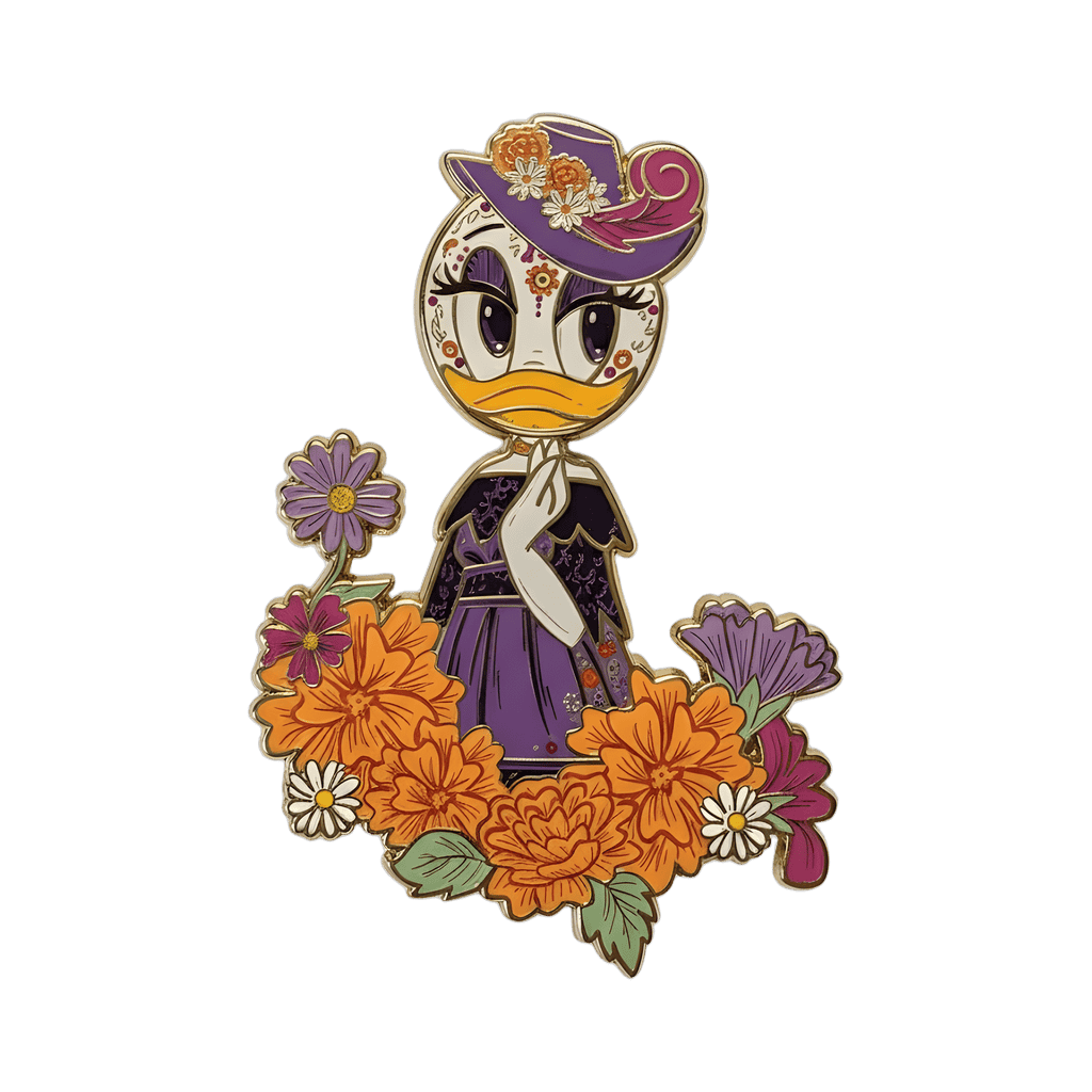 Daisy Dressed for Día de los Muertos Disney pin