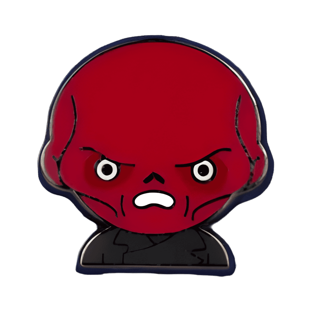 Red Skull Disney pin