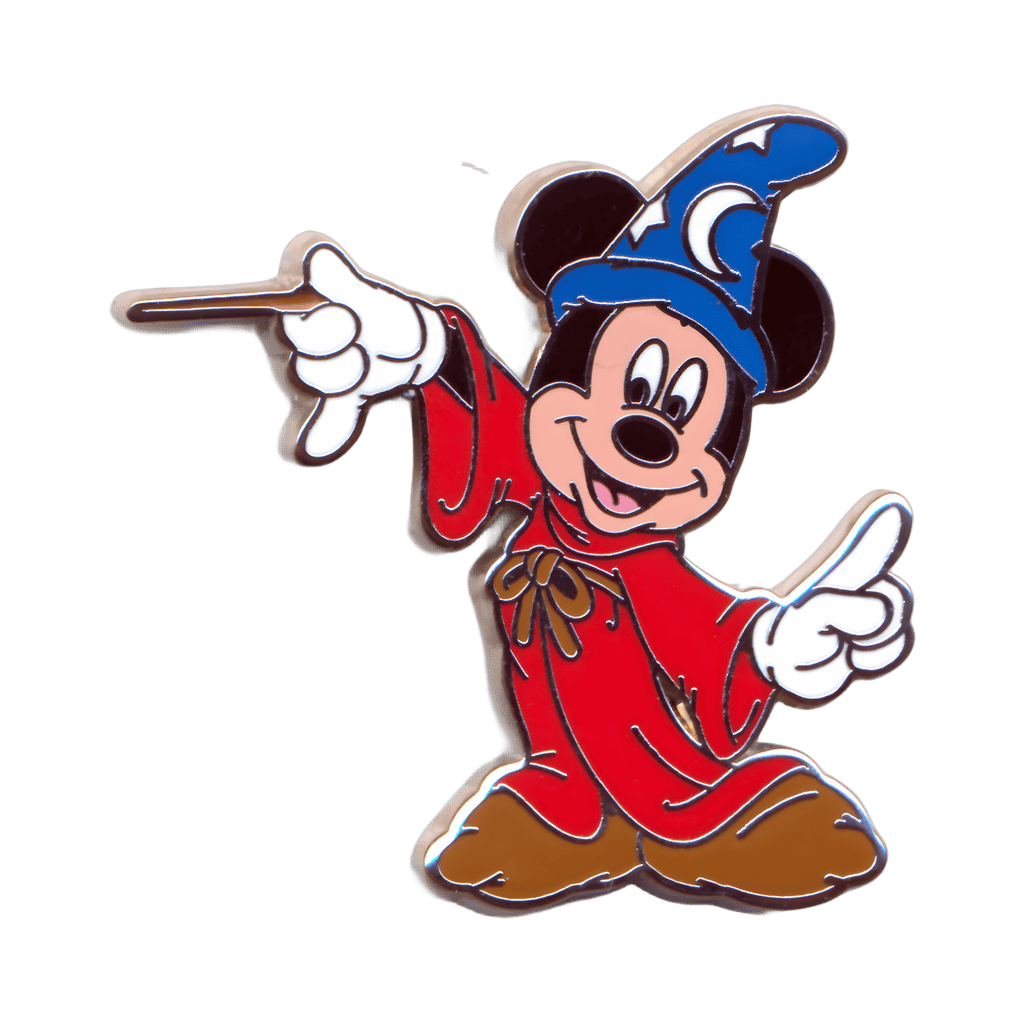 Sorcerer Mickey with a Wand Disney pin