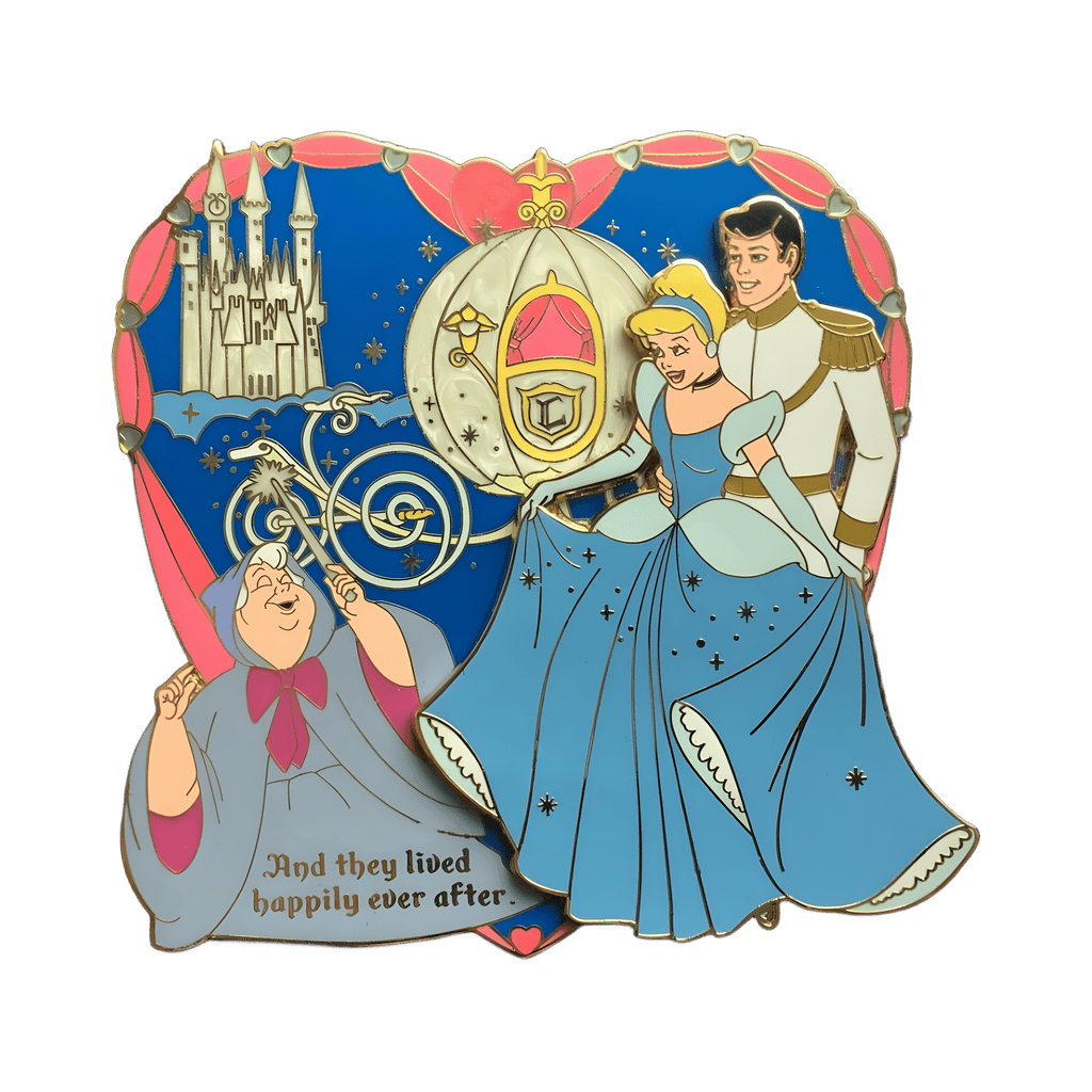 Walt Disney's Cinderella Jumbo Pin Disney pin