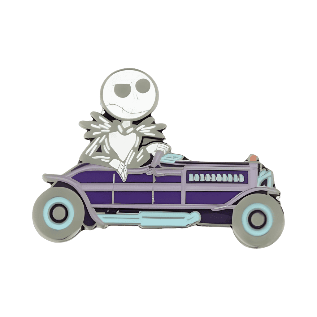 Jack Skellington in Purple Car Disney pin