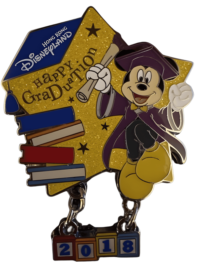 Happy Graduation 2018 - Mickey Disney pin