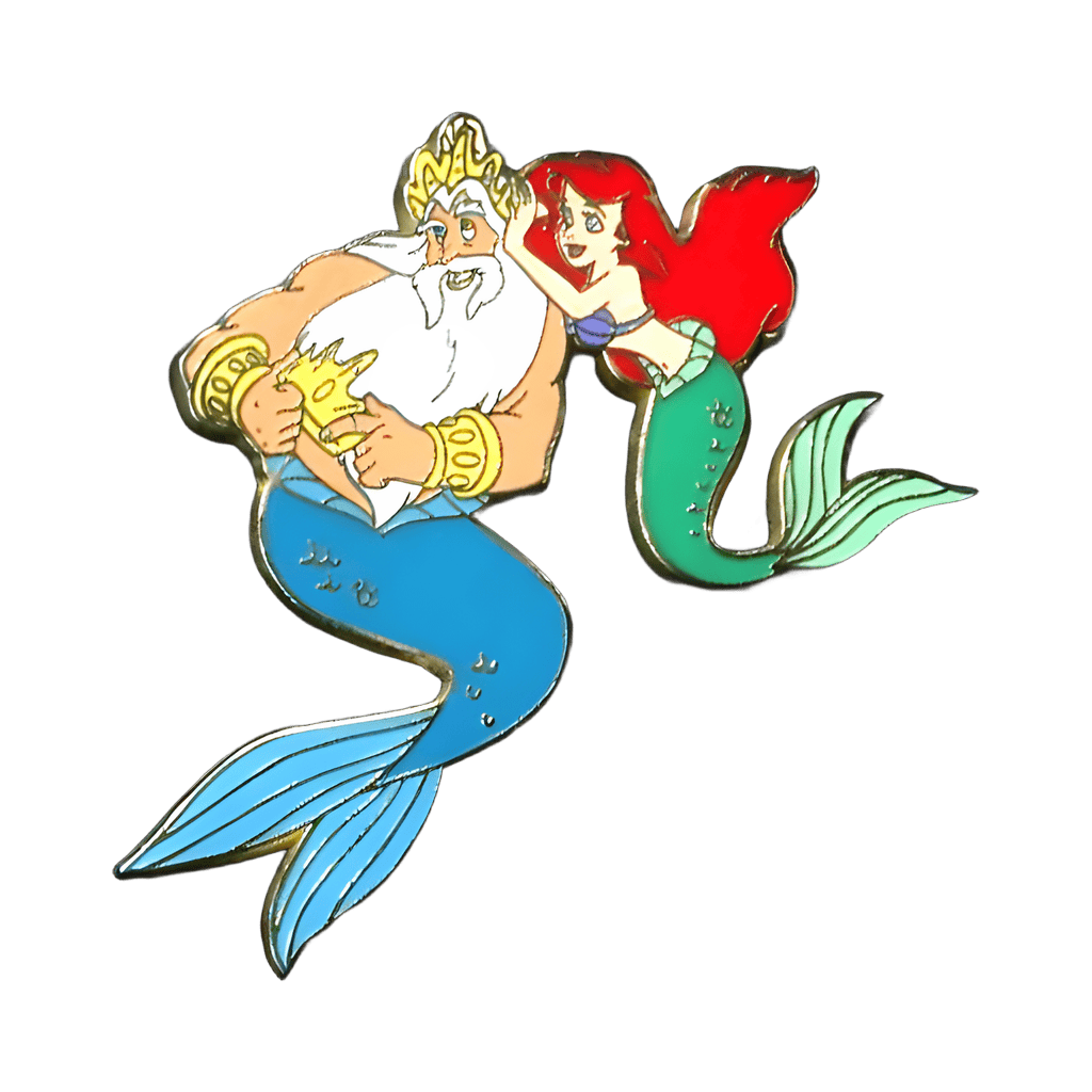 2006 - King Triton and Ariel Disney pin