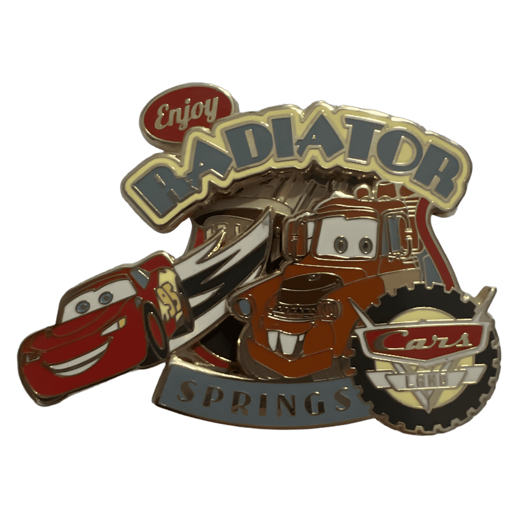 Radiator Springs Cars Land Disney pin