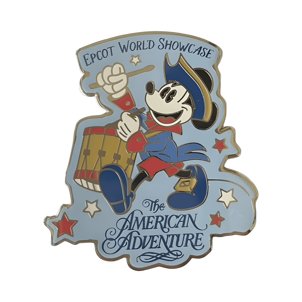 Colonial Mickey Mouse American Adventure USA Disney pin