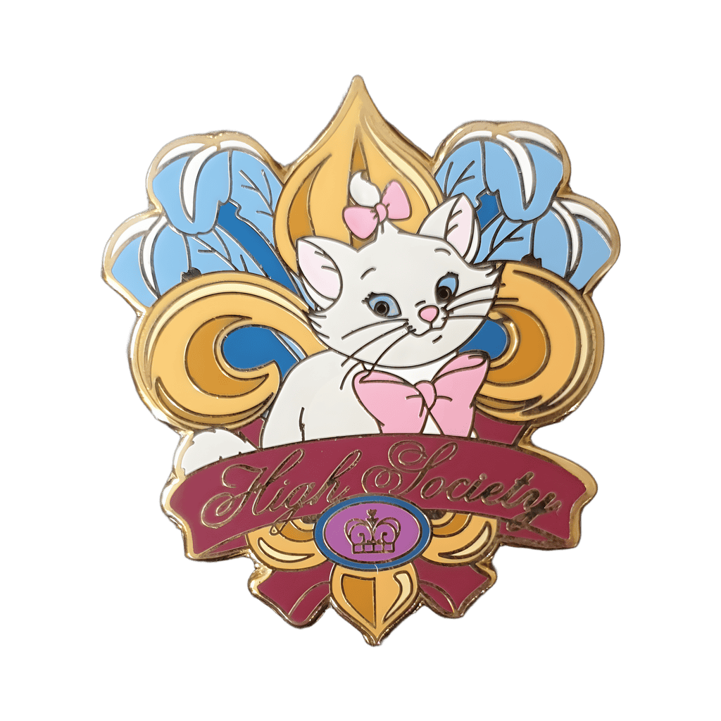 Marie High Society Disney pin