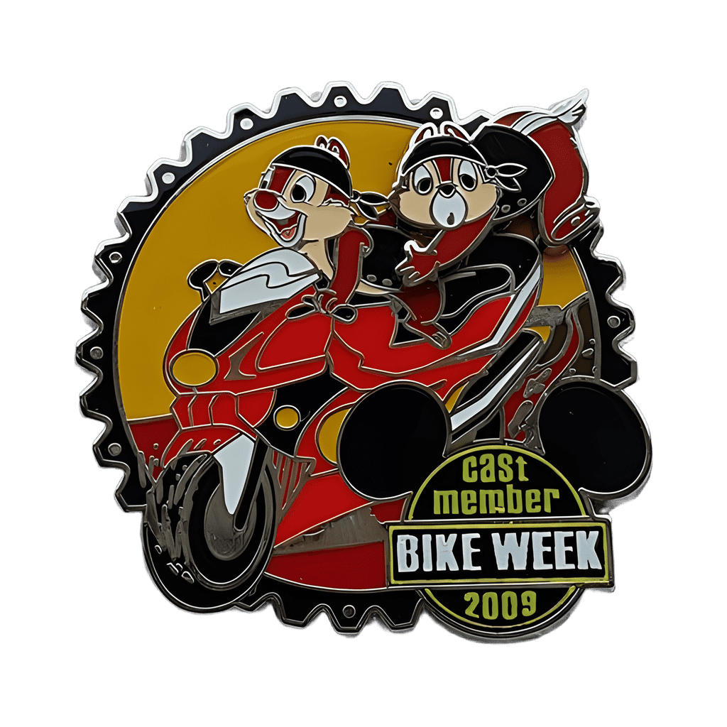 Chip and Dale - Bike Week 2009 Disney pin