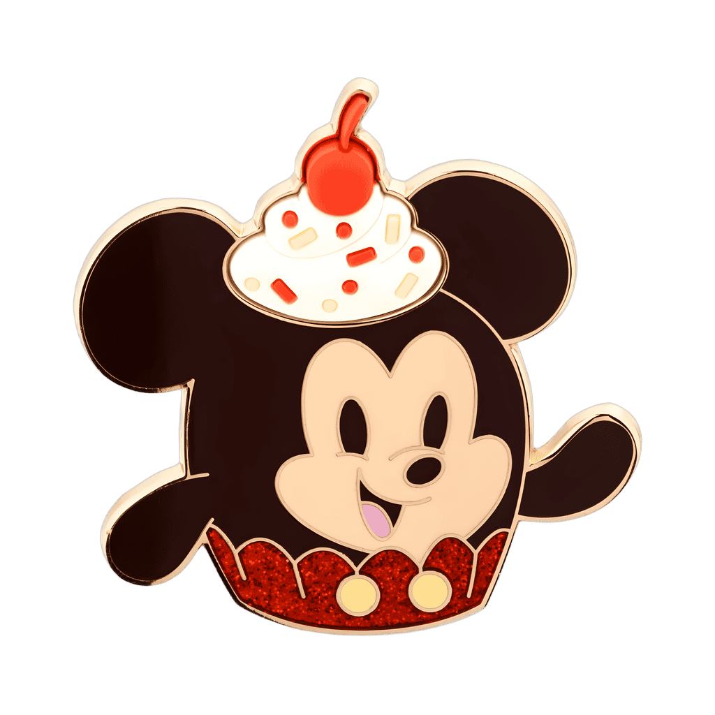 Mickey Mouse Cupcake Disney pin