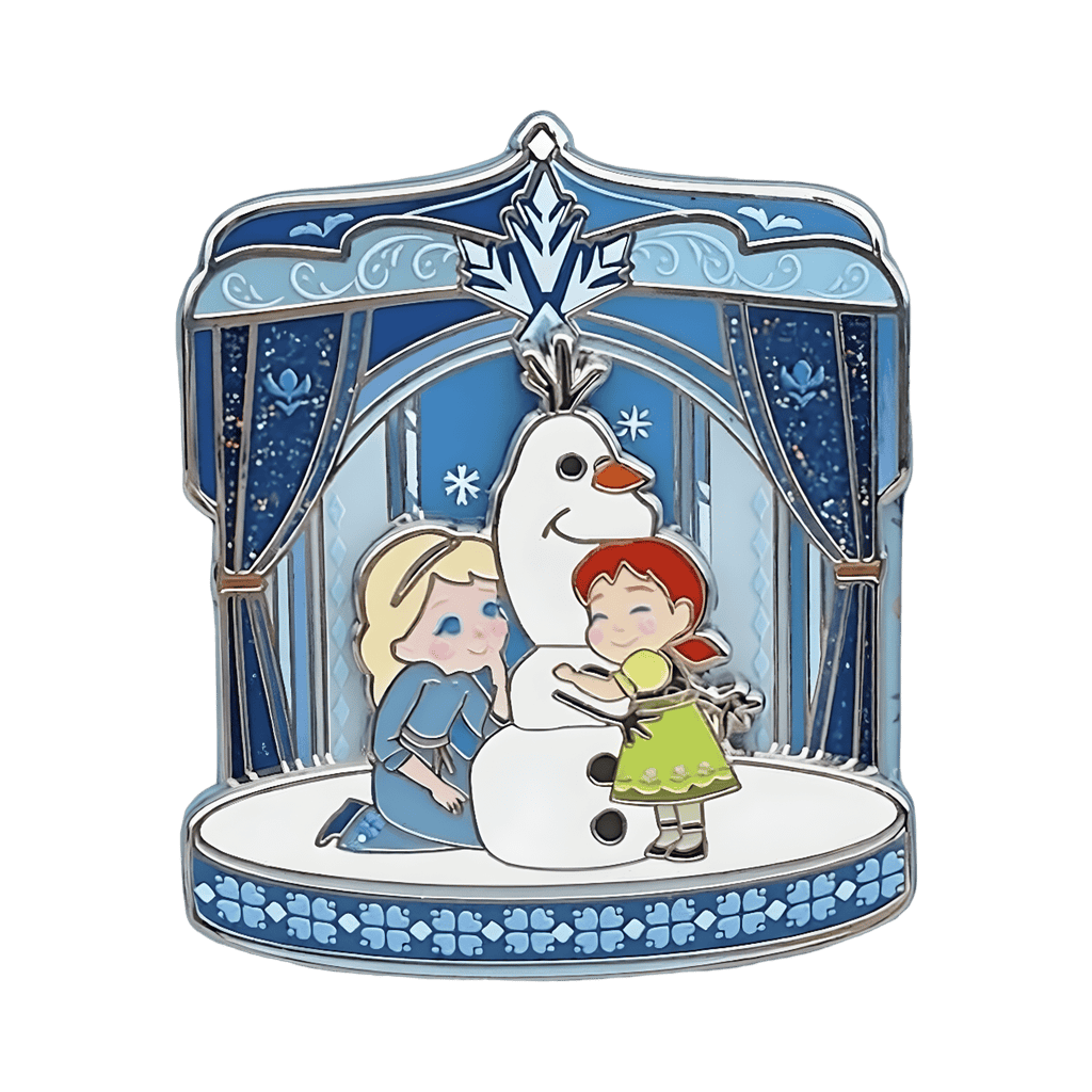 Anna, Elsa and Olaf Disney pin
