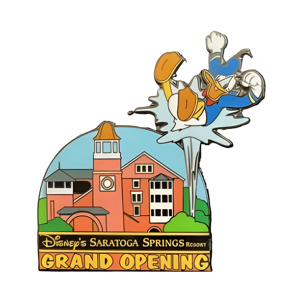 Saratoga Springs Grand Opening - Donald Duck Disney pin