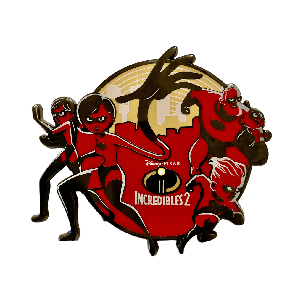 Family with Logo Disney pin