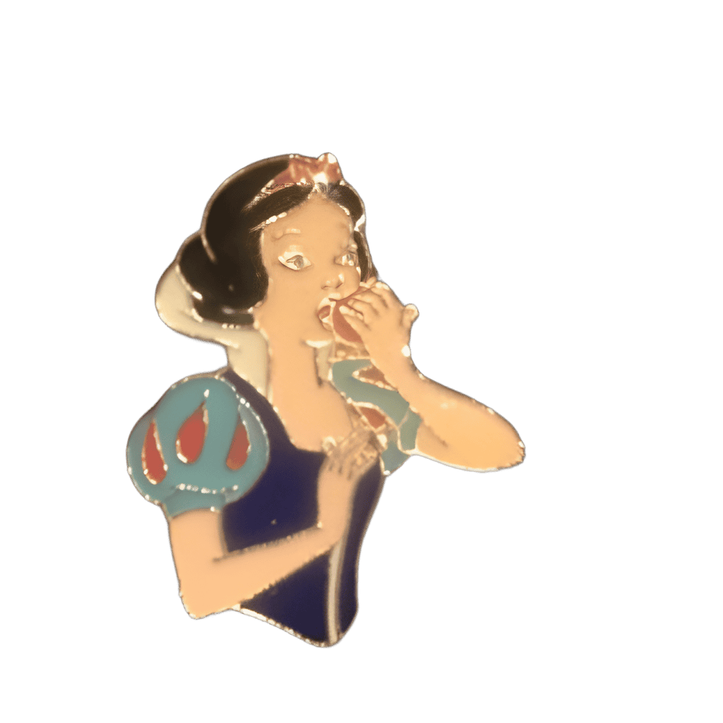 Snow White Biting Poison Apple Disney pin