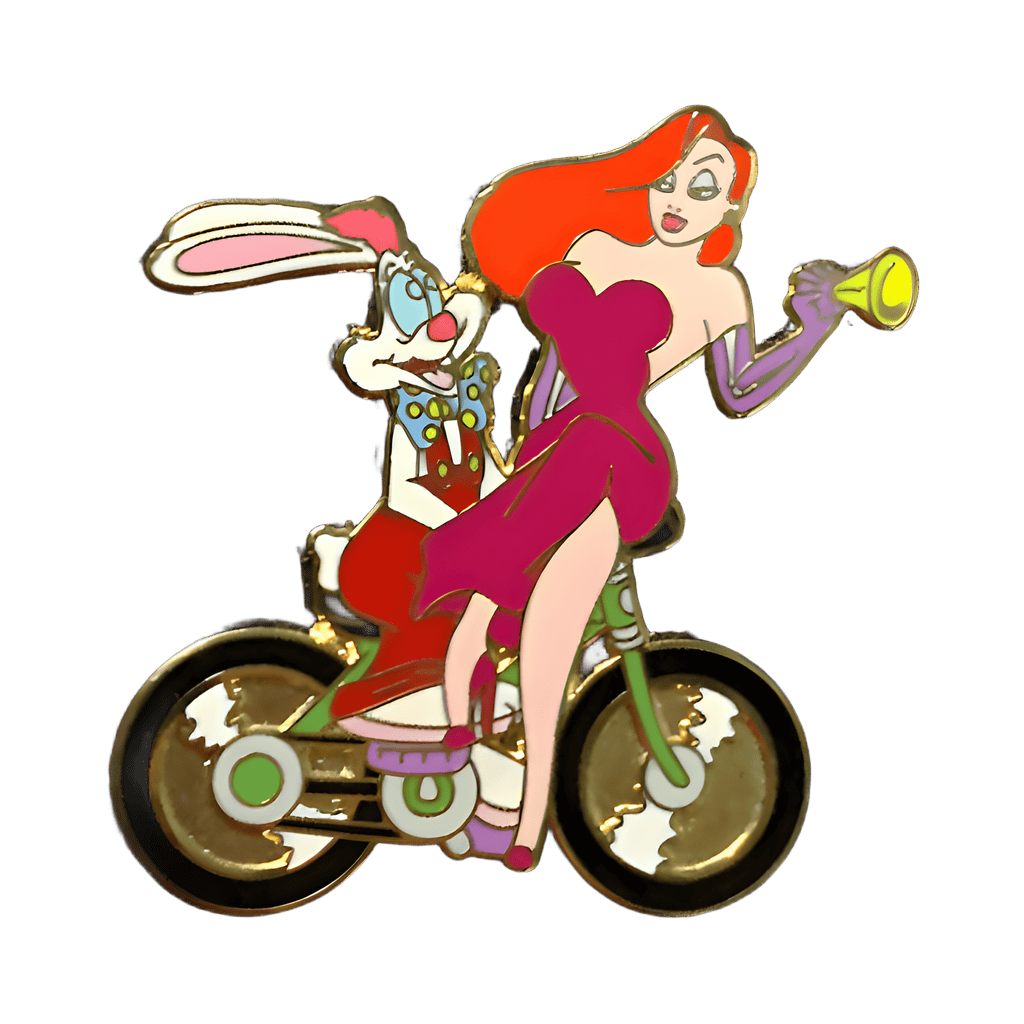 Roger and Jessica Rabbit Disney pin