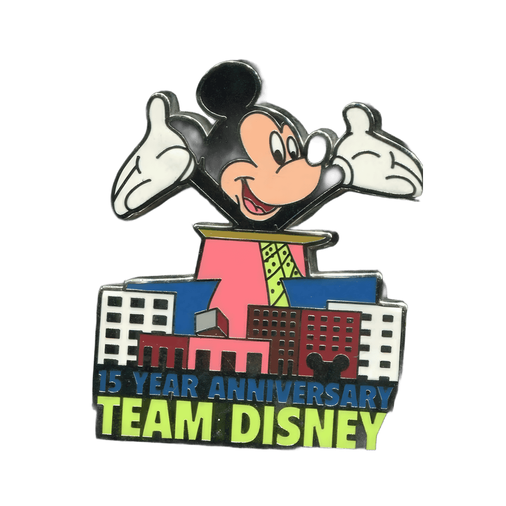 Team Disney Orlando 15 Year Anniversary Disney pin