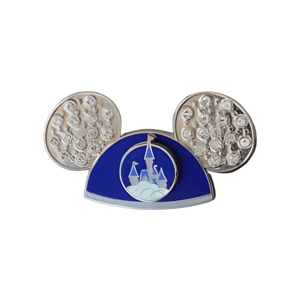 Rhinestone Jeweled Mickey Ears - Castle Disney pin