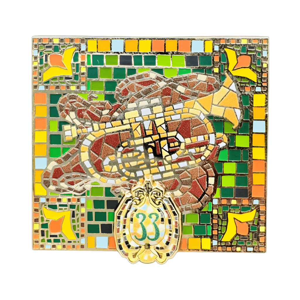 Trumpet - Emerald 55th Anniversary Disney pin