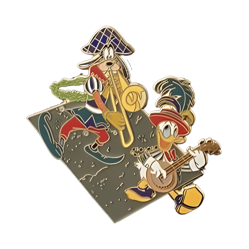 Goofy and Donald Disney pin