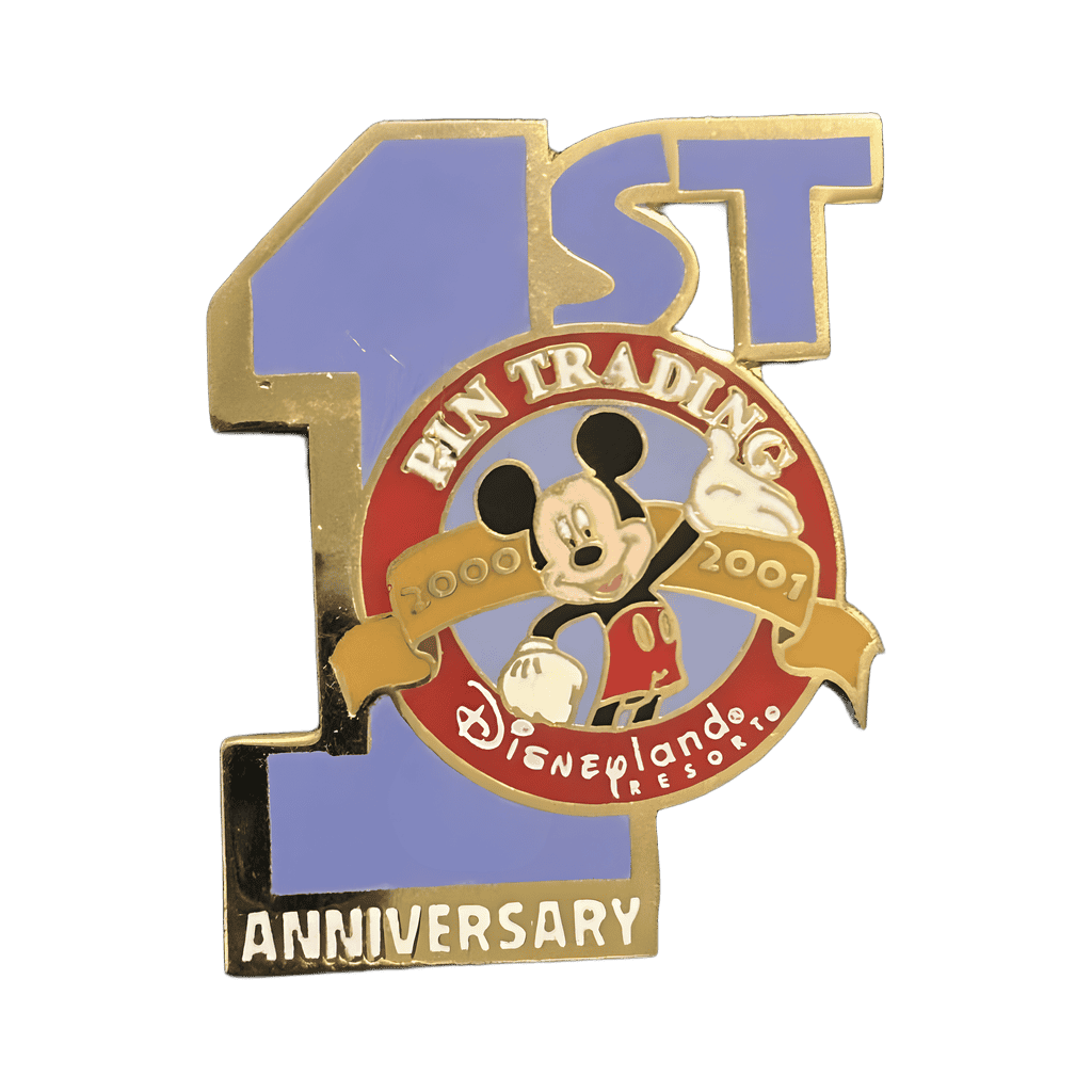 1st Anniversary Pin Trading Disney pin