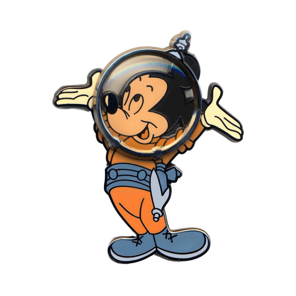 Mickey dressed as an Astronaut Disney pin