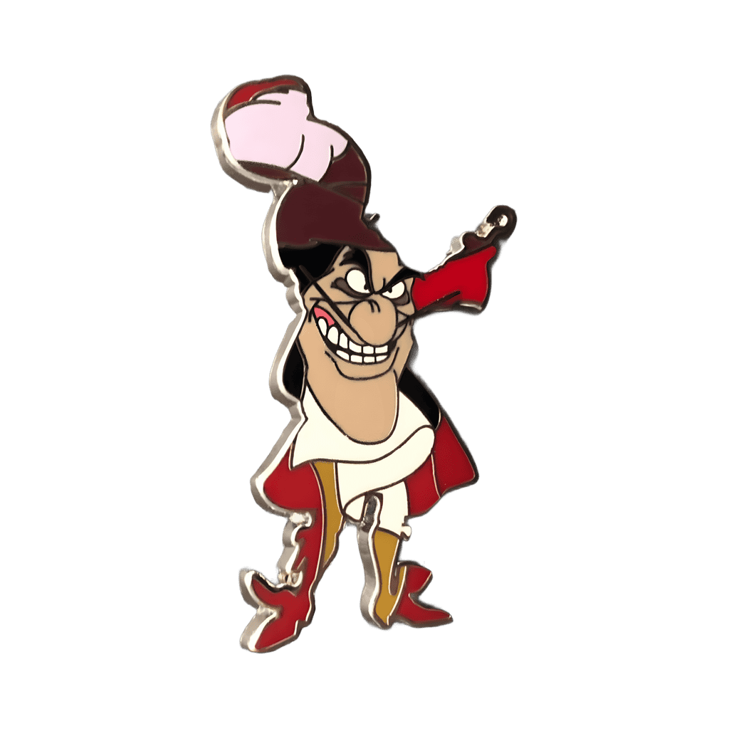 Captain Hook Disney pin