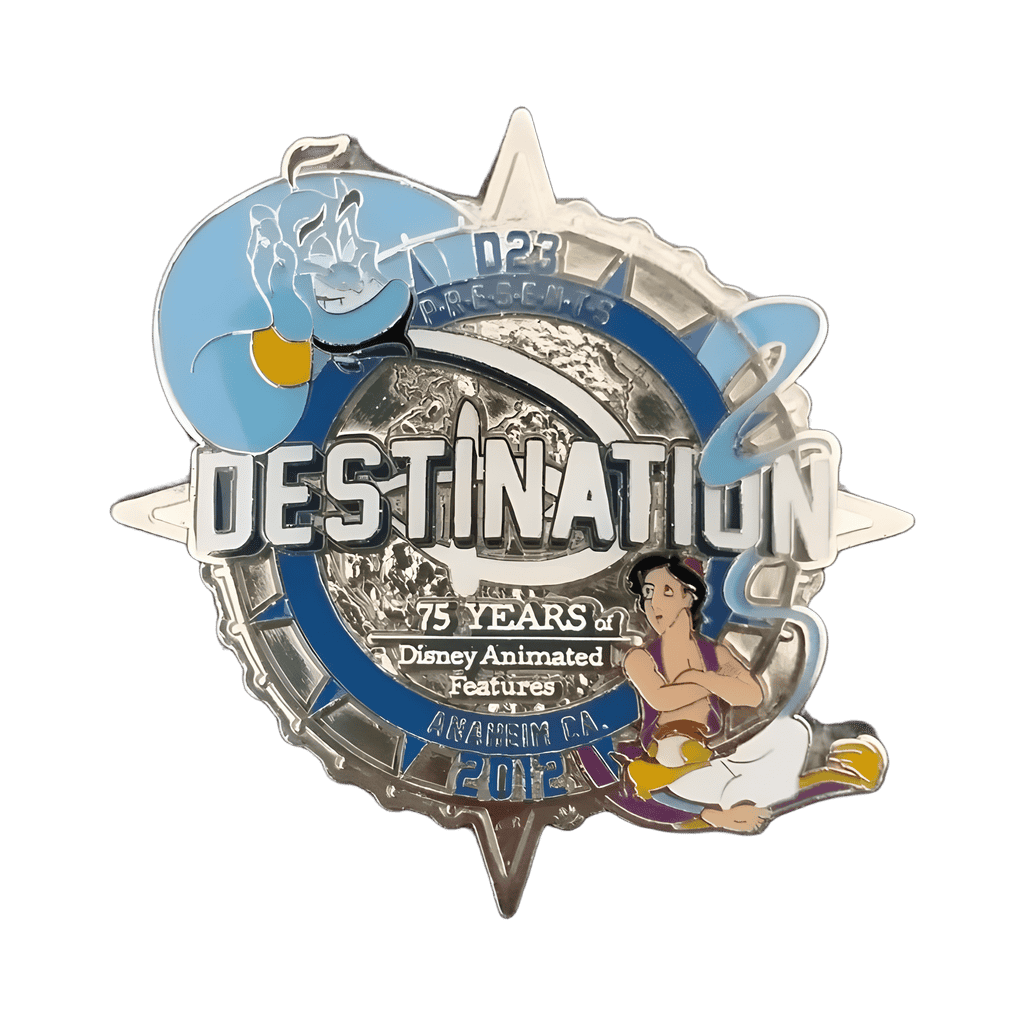 Genie and Aladdin Disney pin