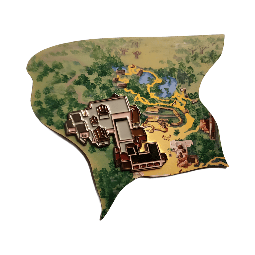 #8 - Animal Kingdom Map - Africa Disney pin