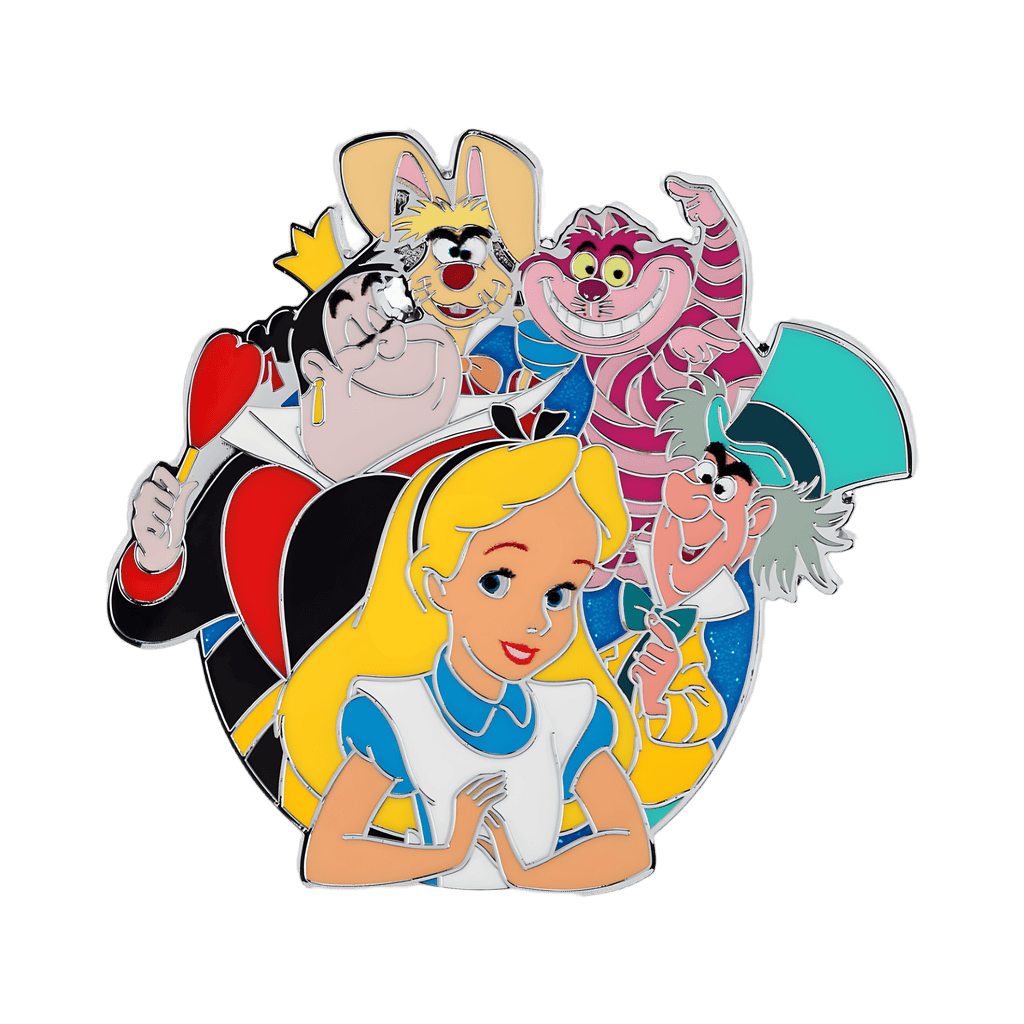 Alice in Wonderland Cast Pin Disney pin