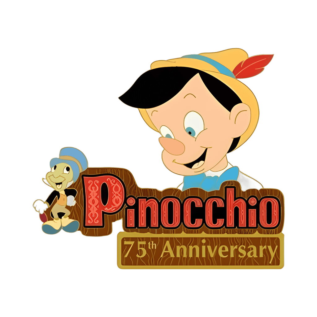 Pinocchio 75th Anniversary Disney pin