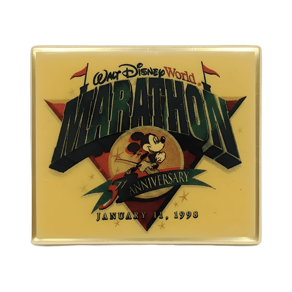 5th Anniversary - January 11th, 1998 — Mickey Running Disney pin