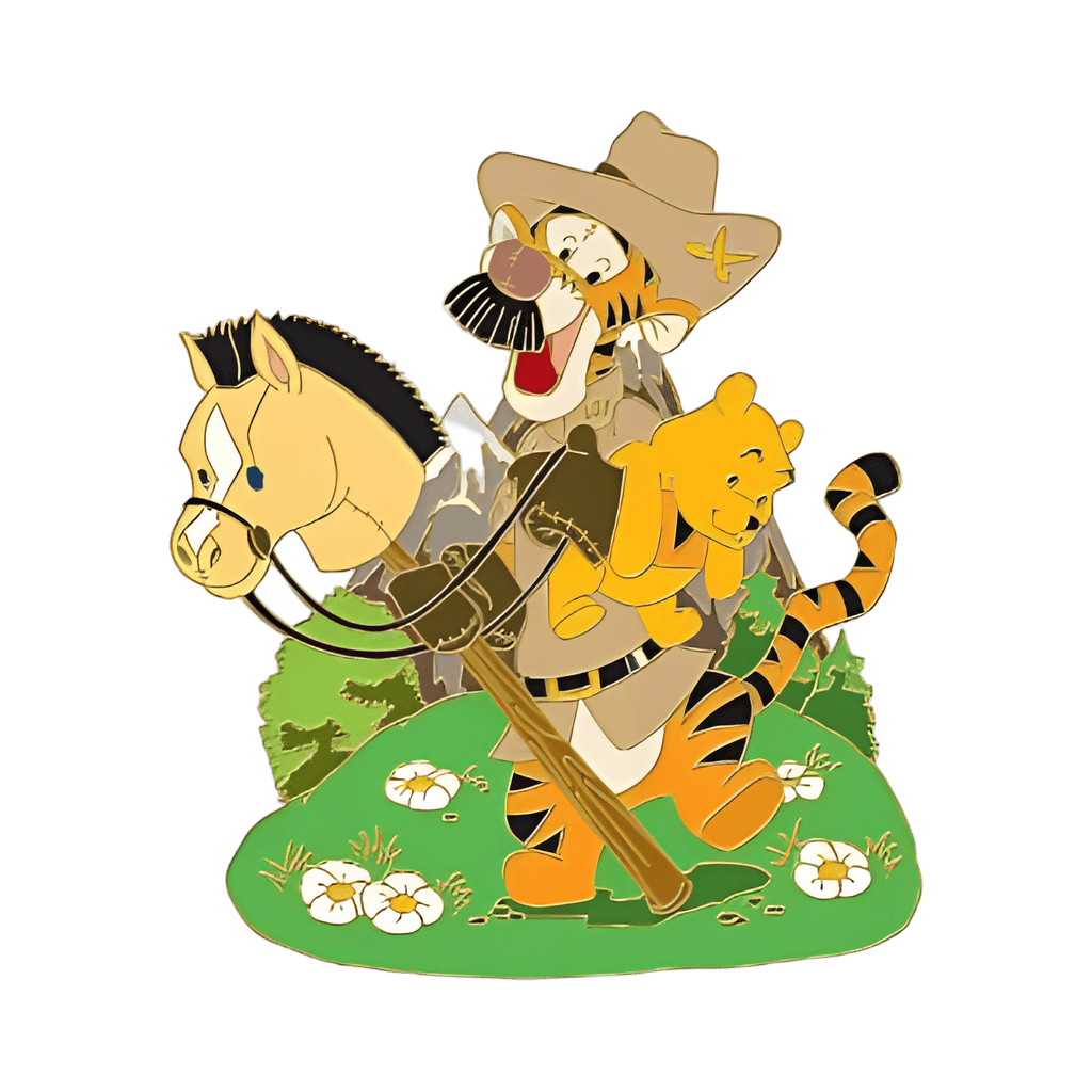 Tigger as Teddy Roosevelt Disney pin