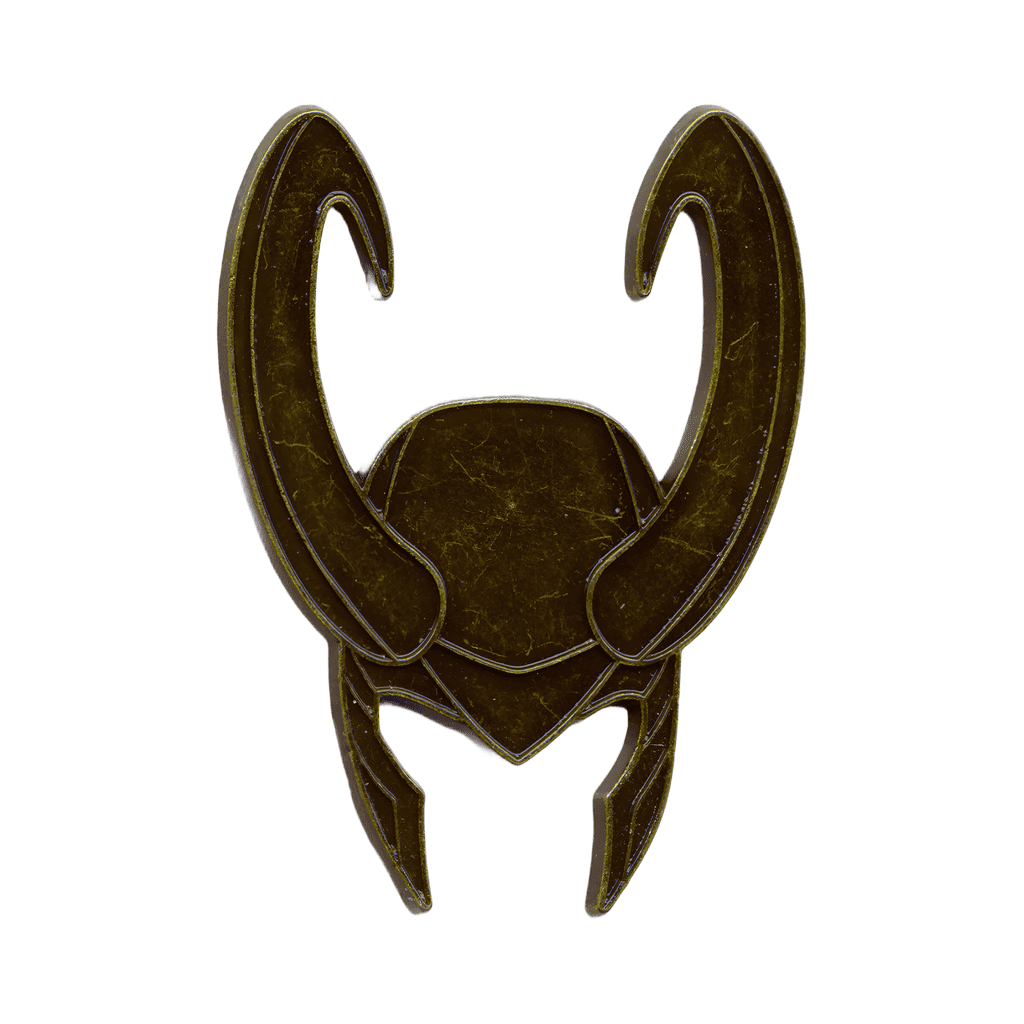 Loki's Helmet Disney pin