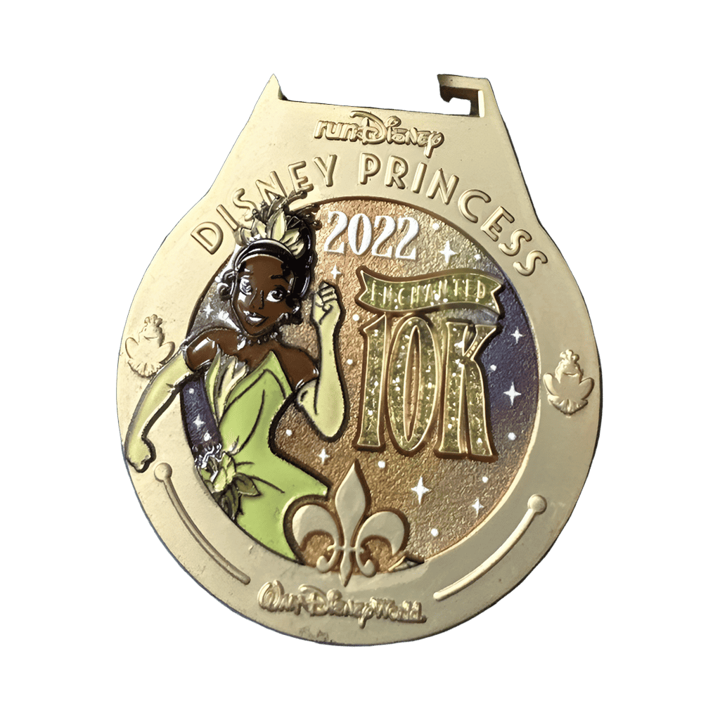 Run Disney princess weekend 2022 10k Disney pin