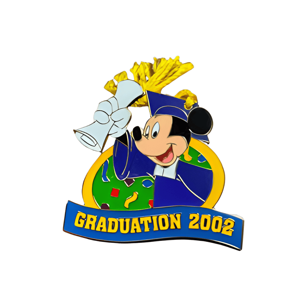Mickey Mouse Graduation 2002 Disney pin