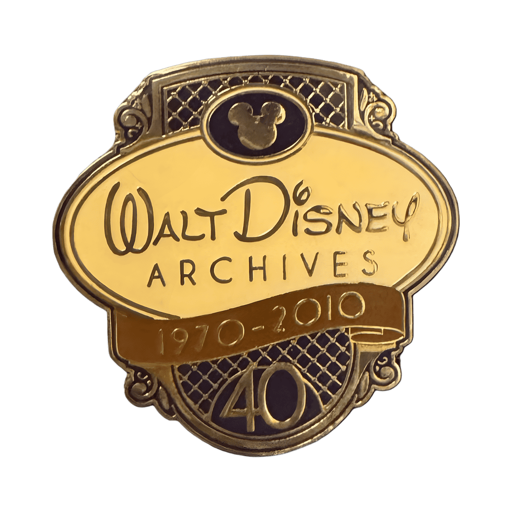 Walt Disney Archives - 40th Anniversary - 1970-2010 Disney pin