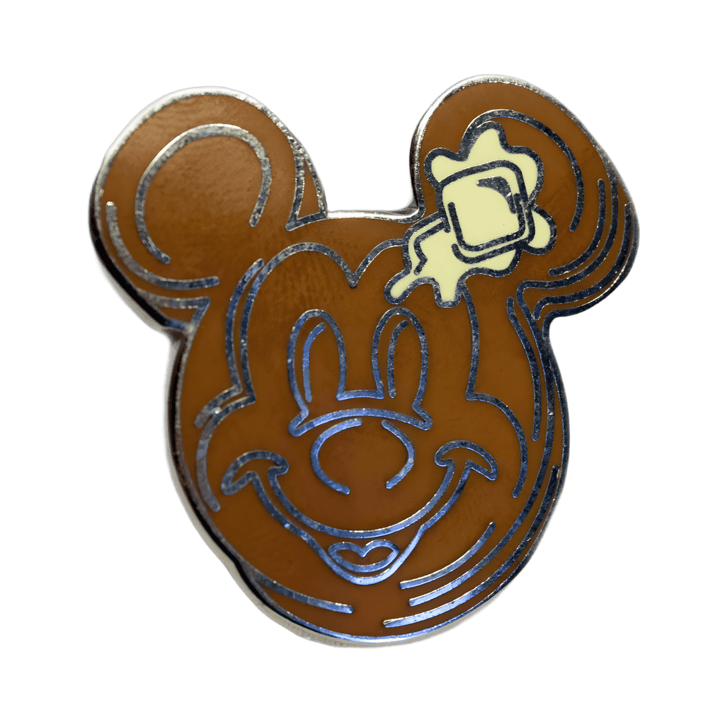Mickey Mouse Waffle Disney pin