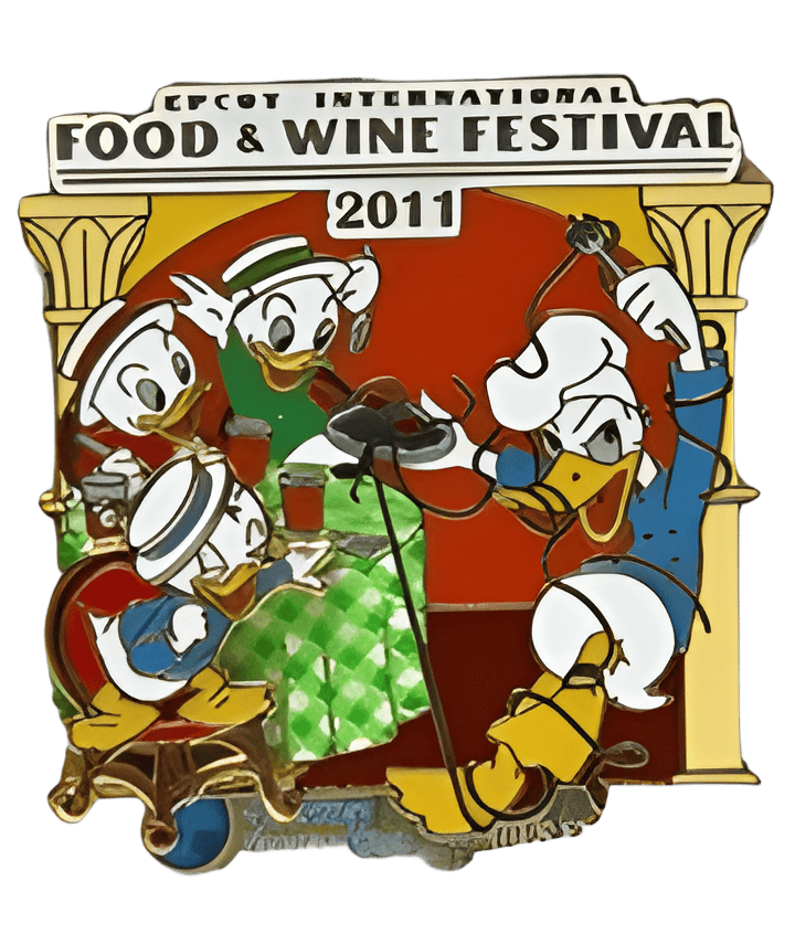 2011 - DVC Exclusive - Donald and Nephews in Italy Disney pin