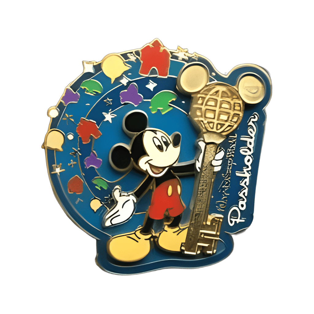 WDW Annual Passholder Exclusive 2003 (Mickey Holding Key) Disney pin