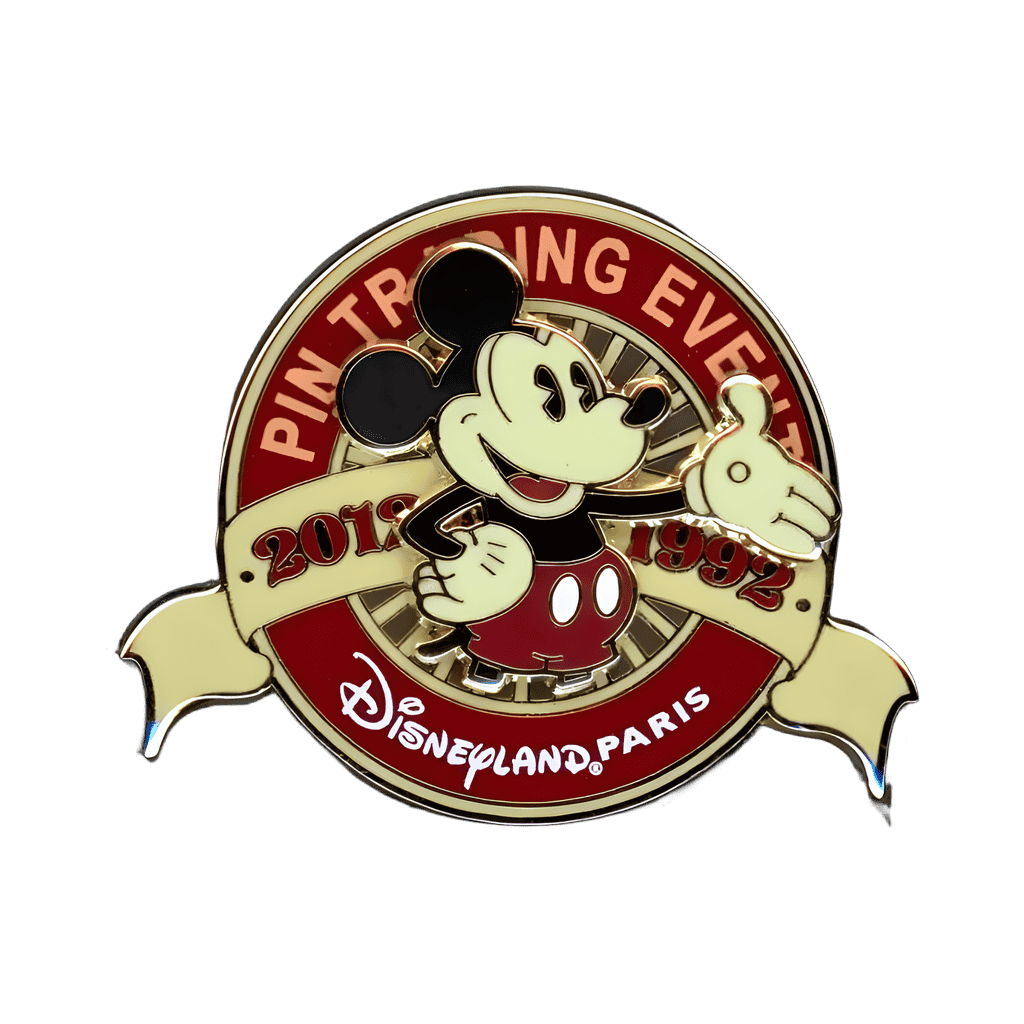 Mickey Mouse Pin Trading Event Logo 2012-1992 Disney pin