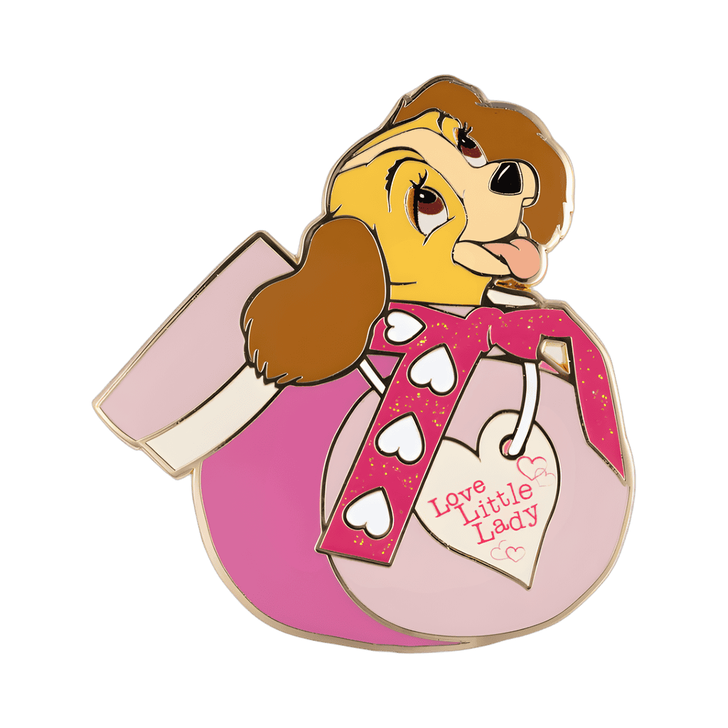 Lady and the Tramp Sweet Jar Love Little Lady Jumbo Disney pin