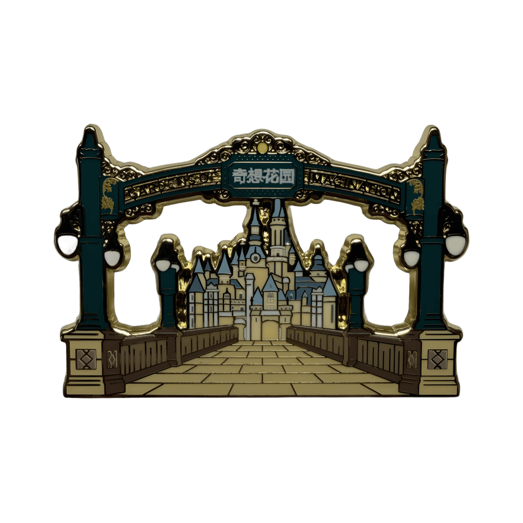Main Entrance and Castle Disney pin