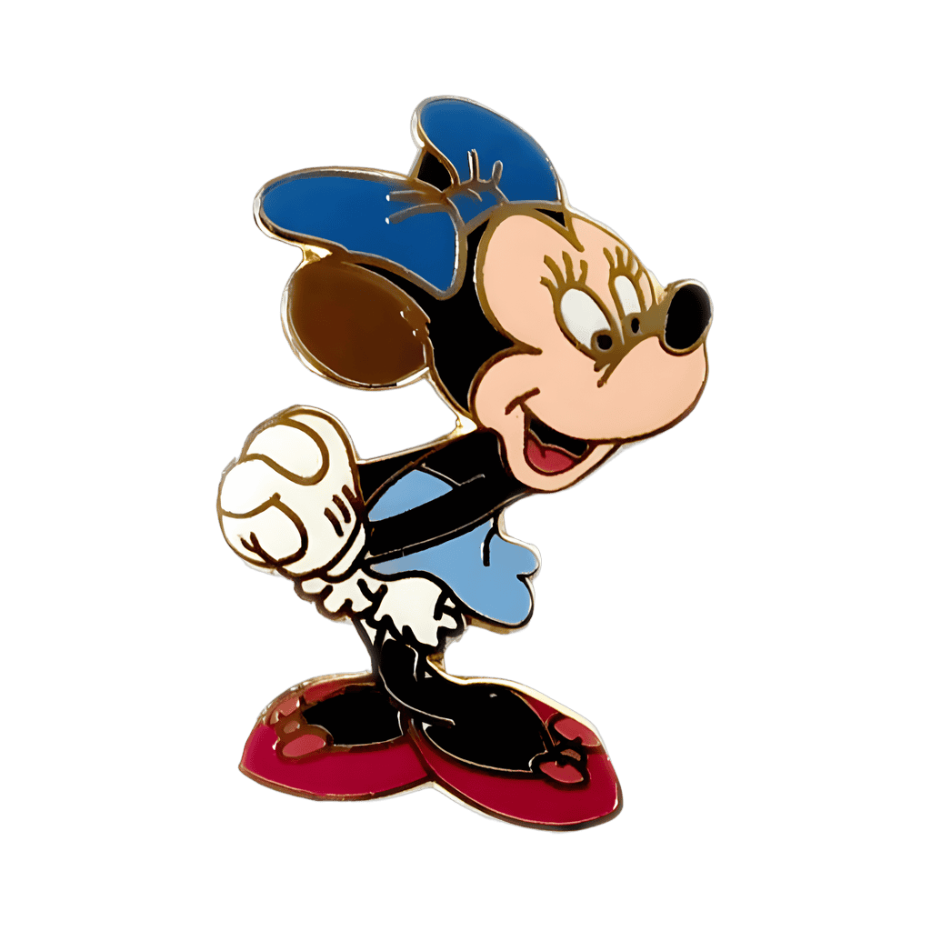 Minnie in Blue Dress (Skirt) Disney pin