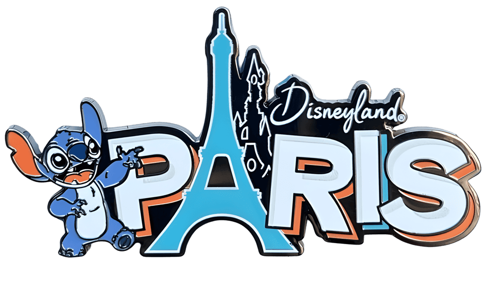 pAris Stitch Disney pin