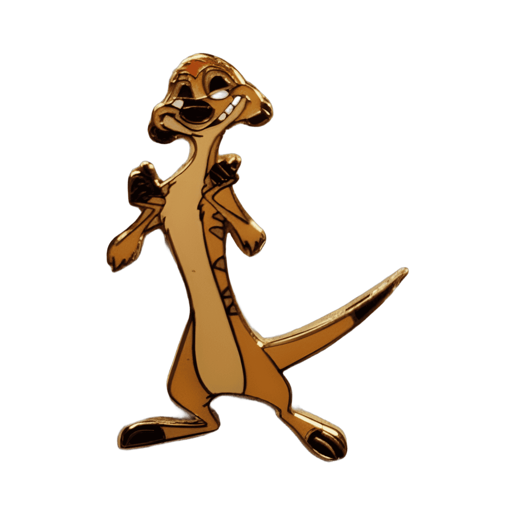 Timon Smiling and Standing Disney pin