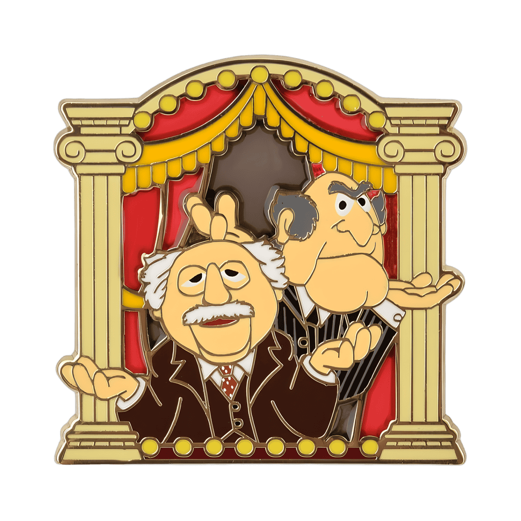 Statler and Waldorf Disney pin