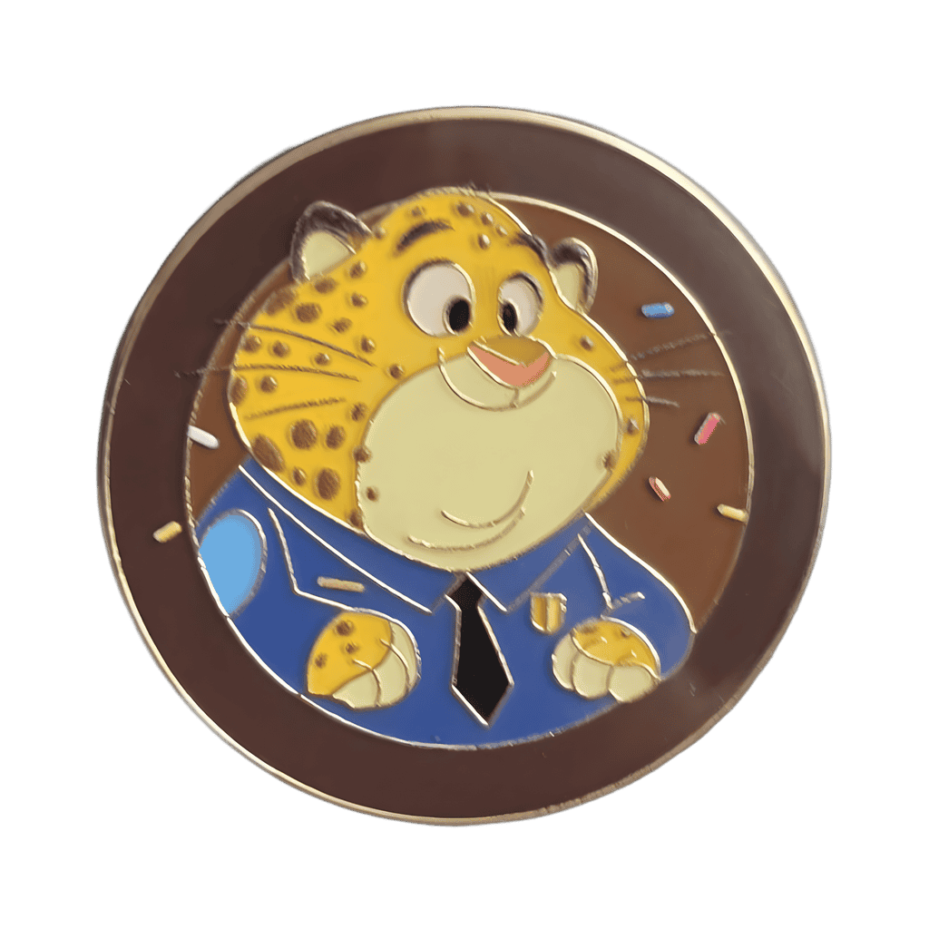 Officer Benjamin Clawhauser Disney pin